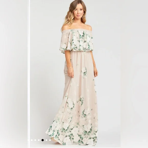 Show Me Your Mumu Hacienda Convertible Gown Bouquet Toss